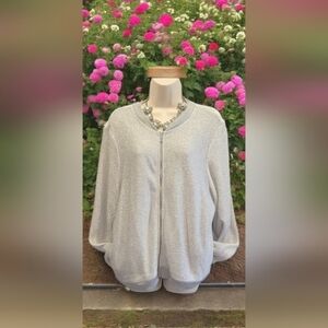 Juicy Couture Metallic Bomber Jacket NWT